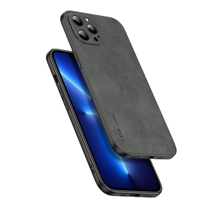 适用于苹果15手机壳ip16promax新款苹果16/15/13/14手机壳iphone15pro小羊皮保护套11pro高档外12全包防摔