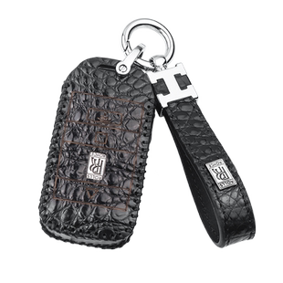 新款劳斯莱斯钥匙套壳库里南幻影闪灵古斯特高档汽车真皮包扣男女