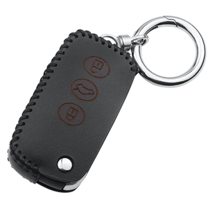 专用于宾利钥匙套壳雅致慕尚欧陆飞驰高档汽车男女士挂件真皮包扣