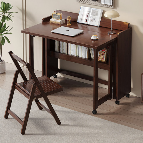 折叠书桌家用学生电脑桌子工作台