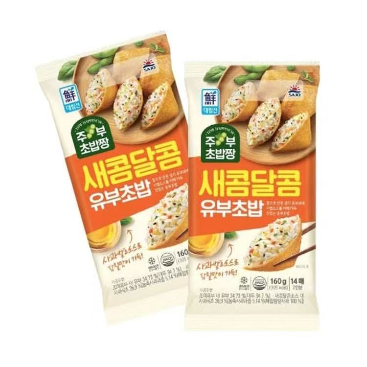 韩国进口思潮大林包饭油豆腐皮即食寿司料理用日料食材整箱商用