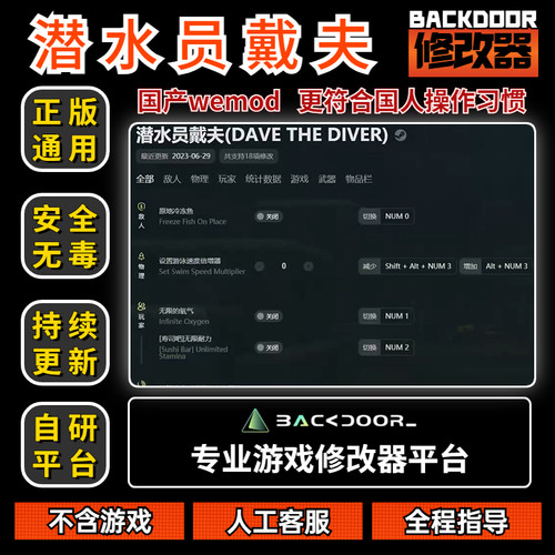 潜水员戴夫STEAM修改器