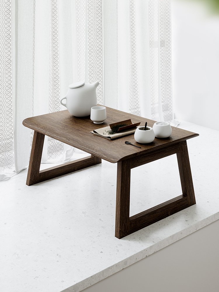 可折叠飘窗小桌子榻榻米茶桌茶台炕桌炕几日式矮桌子坐地小茶几