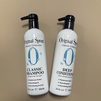 美国Original Sprout宝宝儿童天然洗发水 护发素洗发沐浴露二合一