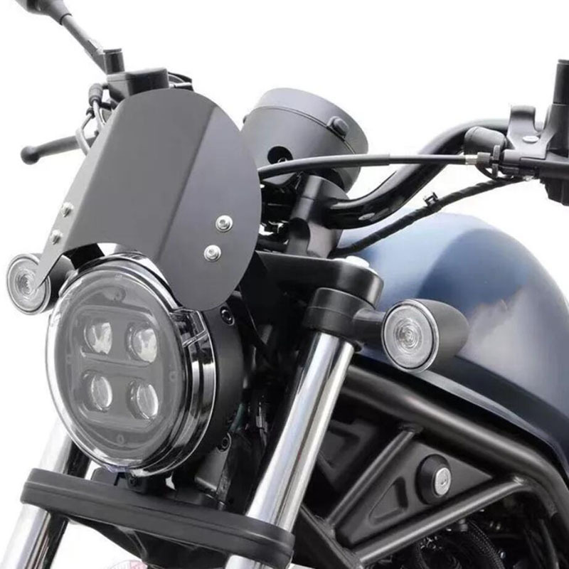 适用  rebel cmx 300 500  改装摩托车前风挡 挡风玻璃挡风板