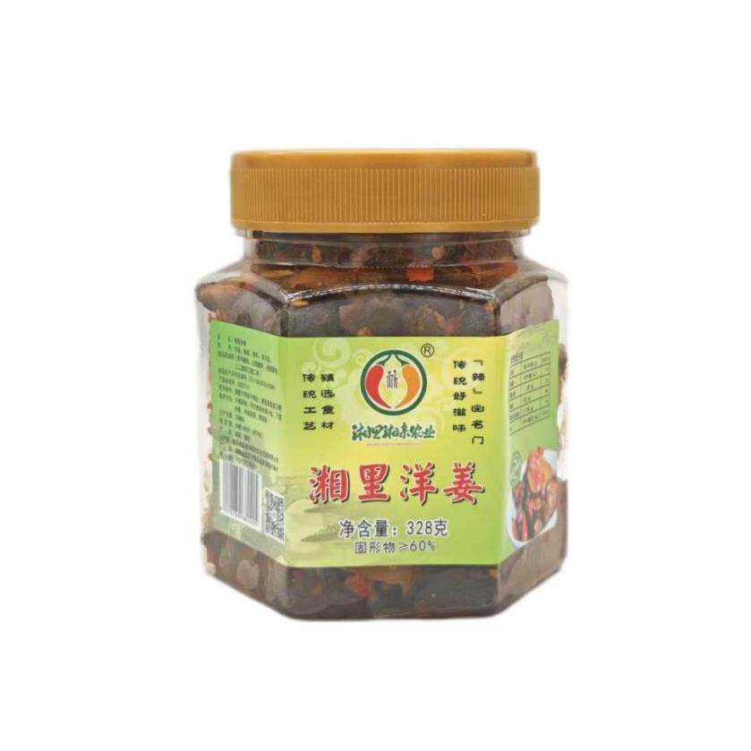 湖南特产农家自制香辣下饭菜湘里洋姜328克