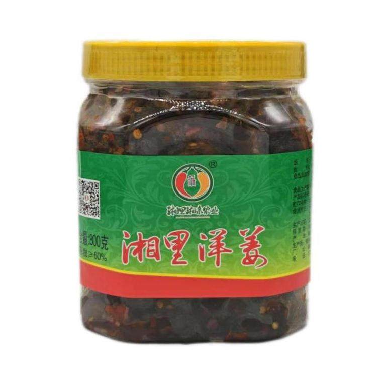 即食腌泡咸菜湖南特产农家自制香辣脆爽 湘里洋姜800g