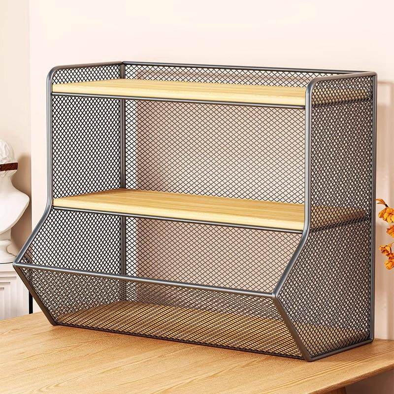 桌面置物架餐桌整理架家用桌上收纳架书桌多层书架办公桌分层架子,收纳整理,书桌收纳置物架,淘宝优惠券,粉丝福利购,淘宝优惠卷