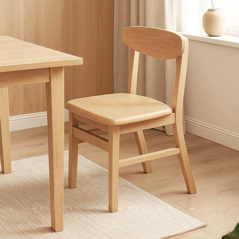 餐桌椅子实木靠背椅子2025新款餐厅木质椅原木风凳子客厅餐椅家用,住宅家具,餐椅,淘宝优惠券,粉丝福利购,淘宝优惠卷