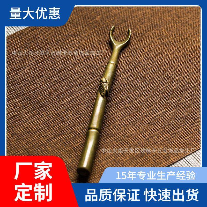 黄铜创意竹节蝉鸣壶叉手工竹节壶盖夹起盖茶道配件铸铁壶茶具,餐饮具,茶道/零配,淘宝优惠券,粉丝福利购,淘宝优惠卷