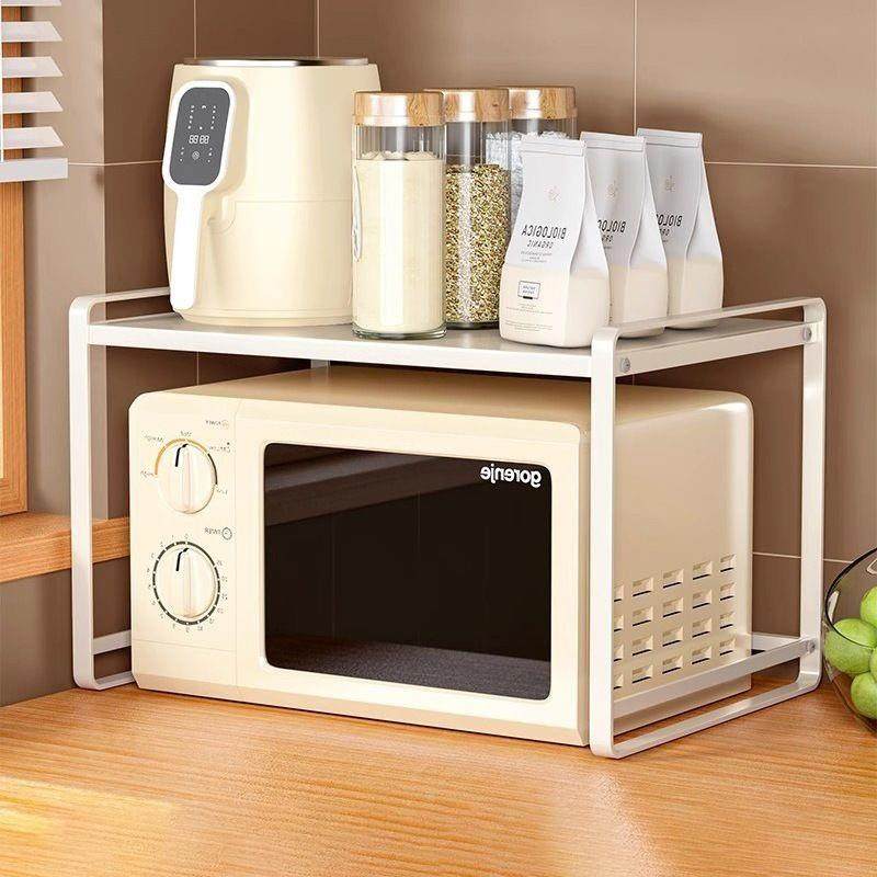 厨房微波炉置物架桌面分层架台面放烤箱支架收纳神器家用放置架子,厨房/烹饪用具,微波炉置物架,淘宝优惠券,粉丝福利购,淘宝优惠卷