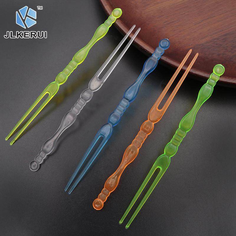 透明竹节叉透明水果叉月饼蛋糕竹节叉酒吧KTV一次性叉子,餐饮具,水果叉/水果签,淘宝优惠券,粉丝福利购,淘宝优惠卷