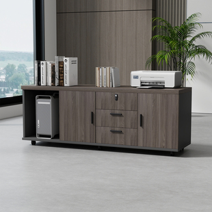 办公桌下文件柜办公室带锁柜子移动收纳柜抽屉柜带轮储物柜侧边柜