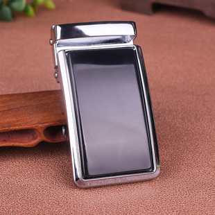 新疆和田玉皮带扣男款平安牌黑玉腰带头墨玉腰佩腰牌皮带扣头腰饰