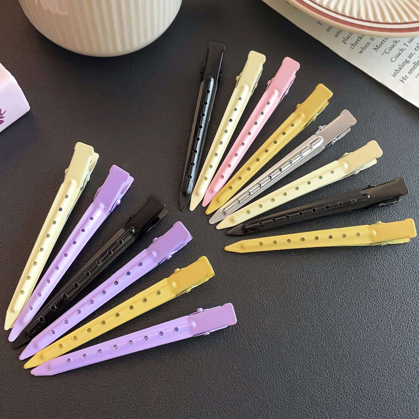 头发固定洗脸化妆刘海无痕鸭嘴发夹一字夹子头饰发根蓬松夹发卡女