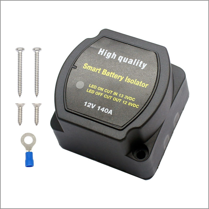 ONEGOL房车游艇改装智能型双电池隔离器户外双电瓶控制器12V140A