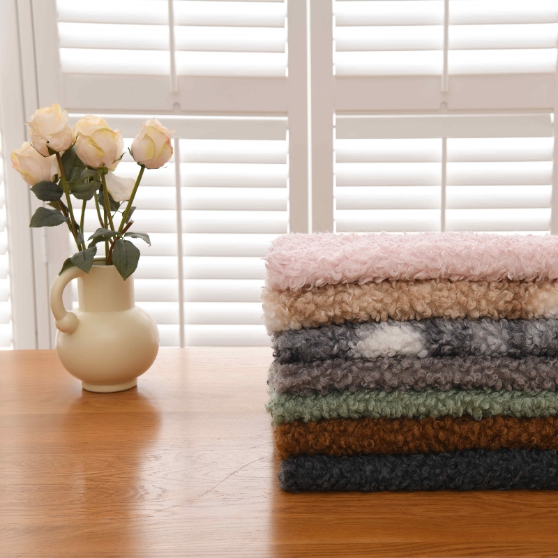 九岸化纤手工diy羊圈毛大颗粒