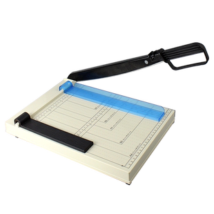 A4切纸刀手动迷你裁纸刀切纸机塑料钢制照片闸刀相片裁剪割纸刀A3小型切纸器多功能裁纸神器铡刀办公用切割