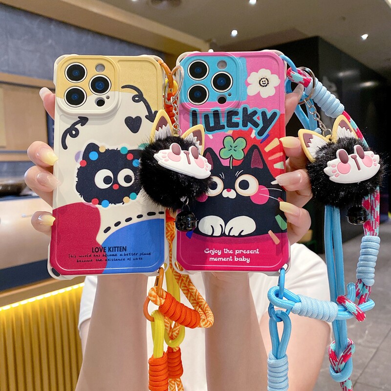 网红新款猫适用小米17/14/13/12/15手机壳红米note15/13/12/11/14pro全包K90K80K70防摔civi3/2/5pro软硅胶套
