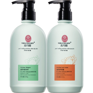 麦丹露香水洗发水去屑控油蓬松洗头膏护发素女柔顺套装旗舰店正品