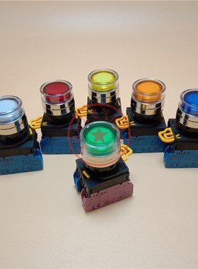 原装IDEC和泉带灯按钮开关YW4L-MF2E11Q4G 20Q4G 02Q4G/R/Y/S/A/W