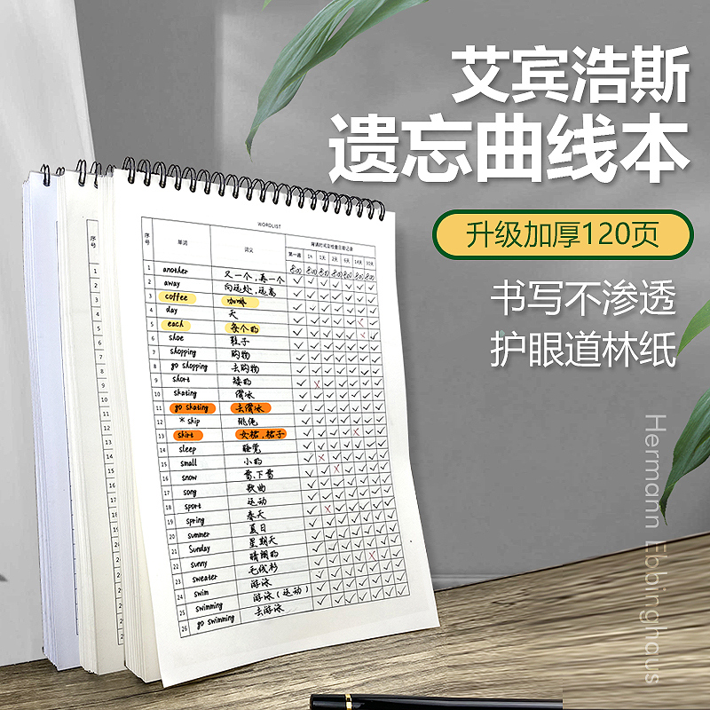 艾宾浩斯单词英语考研四六级学生