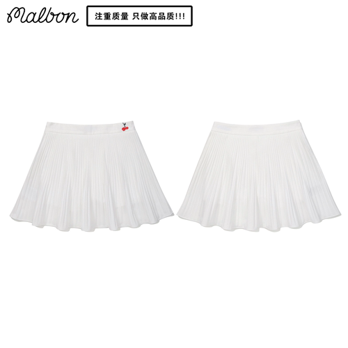 malbon韩国高尔夫春夏女装百褶裙