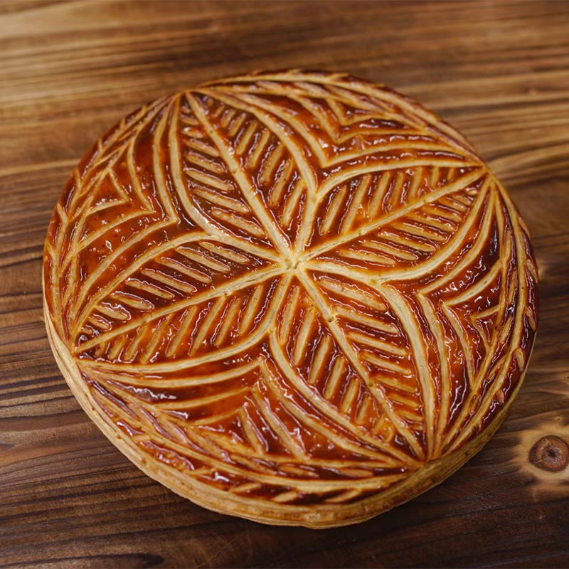 奇洋福法式国王饼国庆好运饼大月饼中秋过节大饼开封即食甜品