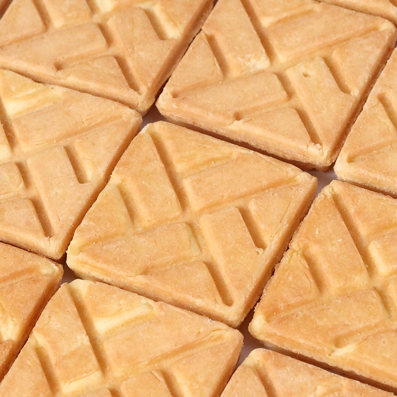 奇洋福 抹茶巧克力咖啡盒子曲奇饼干奶油夹心酥烘焙半成品DIY原料