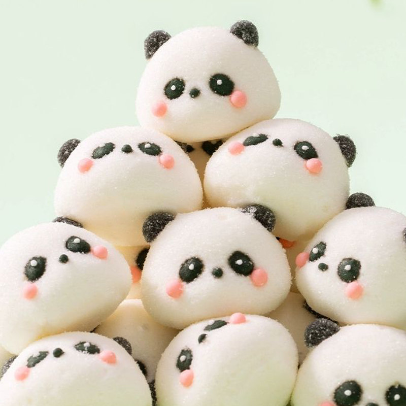 商用小熊猫熊头白兔子棉花糖儿童软糖果蛋糕装饰网红卡通动物造型,粮油调味/速食/干货/烘焙,可食用烘焙装饰品,淘宝优惠券,粉丝福利购,淘宝优惠卷