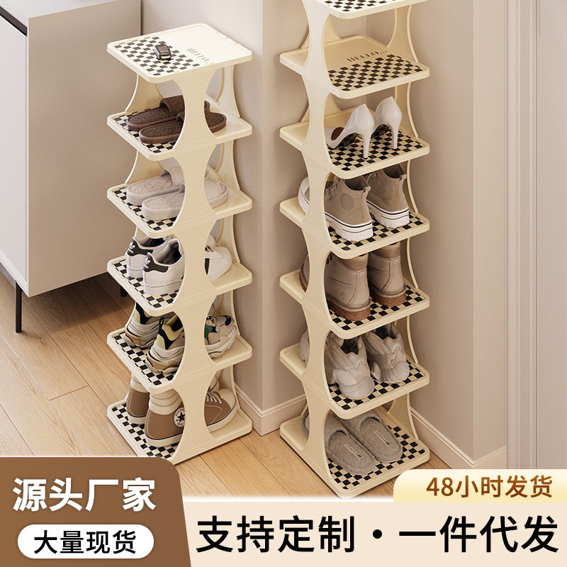 简易鞋架省空间小窄分层