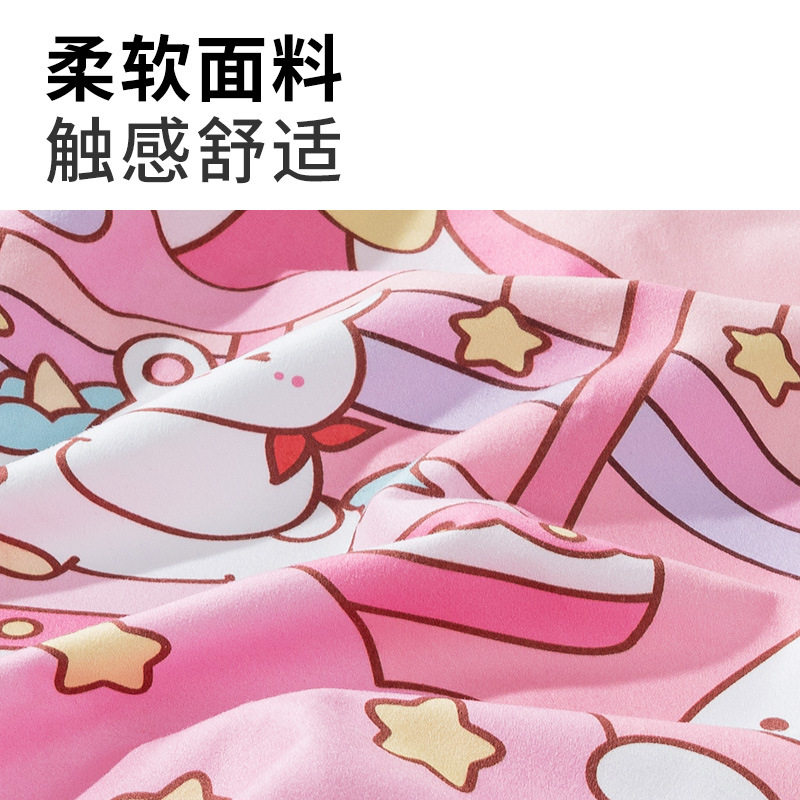 儿童浴巾速干浴袍连帽卡通户外斗篷披风婴儿带帽浴巾小孩沙滩衣