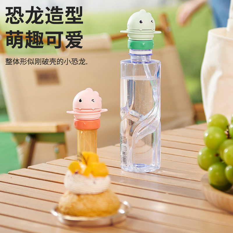 儿童宝宝喝水防呛水瓶盖矿泉水吸管盖水瓶转换嘴头帽通用