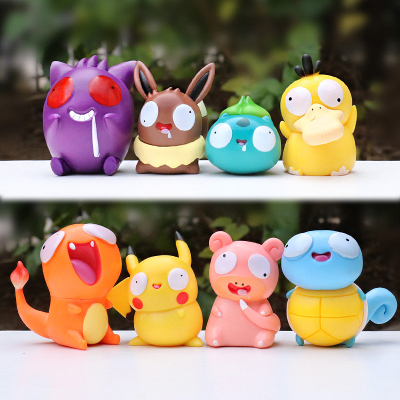 可爱宠物精灵御三傻大眼萌妙蛙种子可达鸭小火龙盲盒手办车载摆件,模玩/动漫/周边/娃圈三坑/桌游,潮玩盲盒,淘宝优惠券,粉丝福利购,淘宝优惠卷