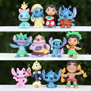 新品动漫星际宝贝Stitch盲盒玩偶可爱卡通史迪奇车载桌面装饰摆件