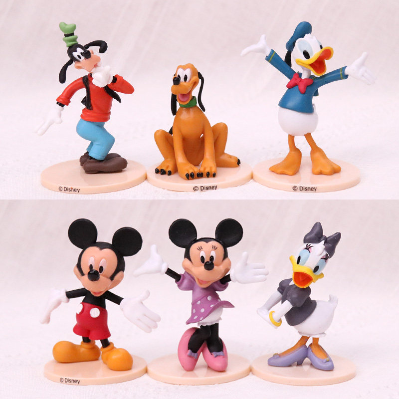米老鼠和唐老鸭米奇米妮公仔动漫手办模型小摆件生日礼物玩具盲盒