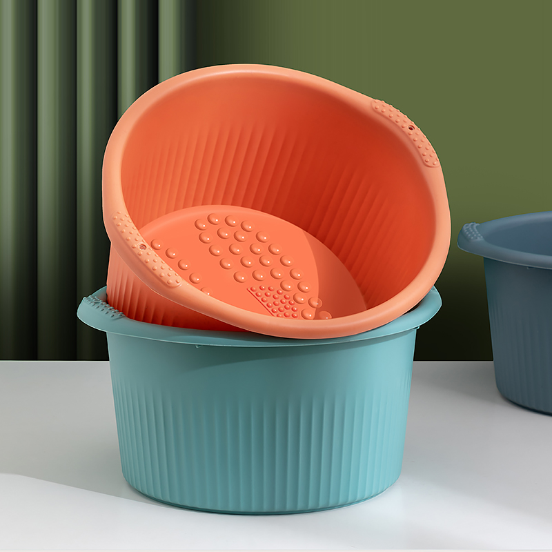 加厚塑料家用按摩泡脚桶