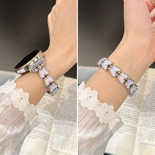 适用gt6/gt5表带gt4表带蝴蝶gt3