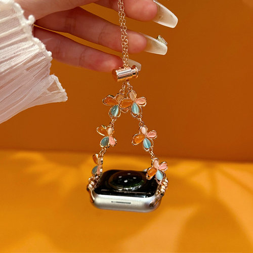彩色四叶草iwatchs10表带手表带