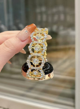 新款适用华为GT6/GT5表带GT4闪钻手镯GT3手表带WatchGT3金属Watch4Pro荣耀Magic手链GT2女款41mm女士20专用22