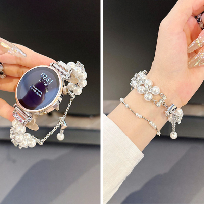 新款猫眼石蝴蝶钻GT6表带Watch5