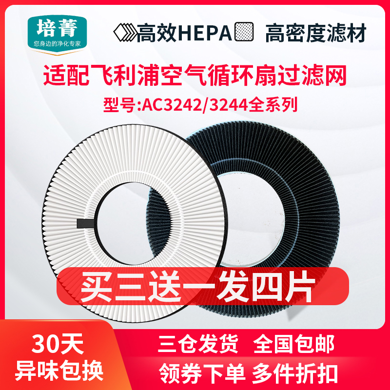 适配飞利浦空气循环扇过滤网