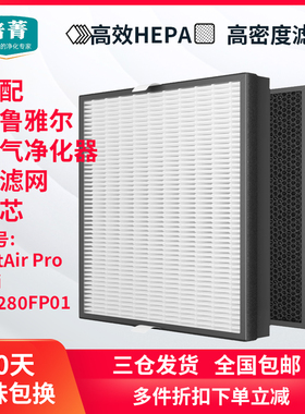 适配布鲁雅尔Blueair宠物空气净化器滤网PetAir Pro滤芯KJ280FP01