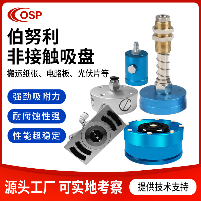 伯努利非接触无痕真空吸盘