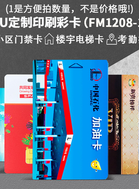 CPU卡国密卡FM1216-137国密白卡内存16K大容量防复制测试样卡免费定制印刷门禁卡电梯卡复旦FMCPU