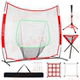 棒球网垒球投球练习网室内外棒垒球打击网棒球训练网击打套装