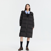 REVAN芮范设计师款 质感连帽长款 羽绒服RM90503234