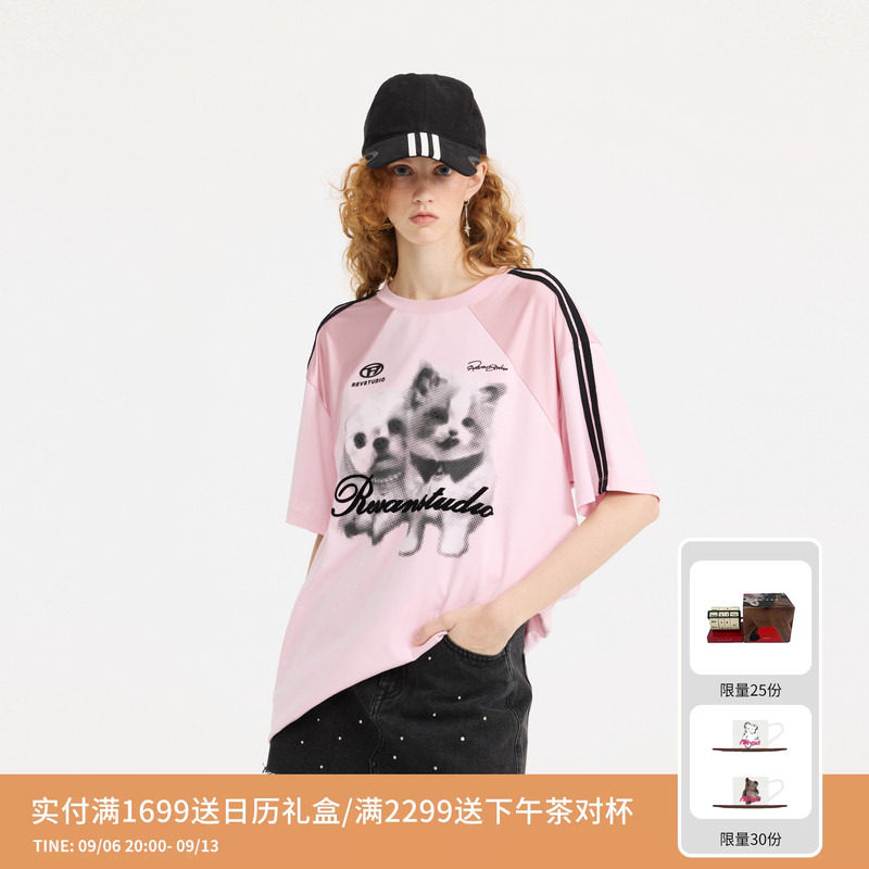 REVAN芮范设计师款blokette运动风连衣裙RL11101329图片