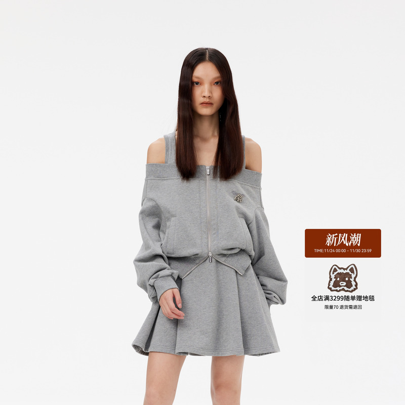 revan新复古潮流设计师连衣裙