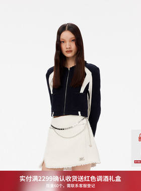 REVAN芮范设计师款高级感休闲风毛衫外套RM10106264